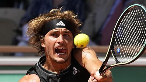 Verpasste den Einzug ins French-Open-Endspiel: Alexander Zverev.
