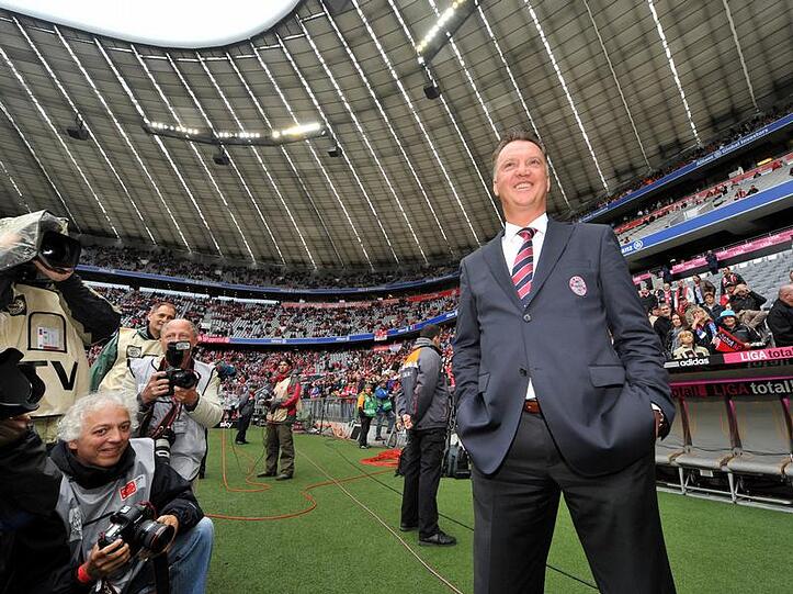 Louis van Gaal: Hausherr in der Allianz Arena