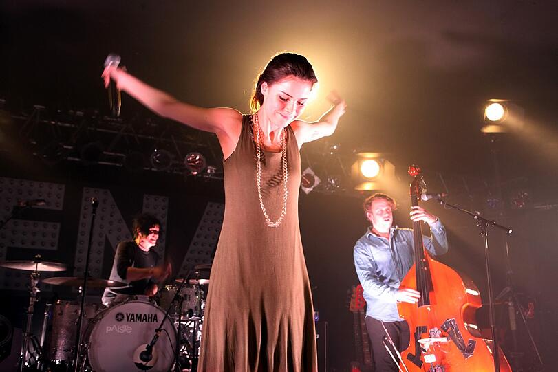 Die süße Lena Meyer-Landrut bei ihrem Auftritt in der Theaterfabrik in München. Die Bilder vom Konzert