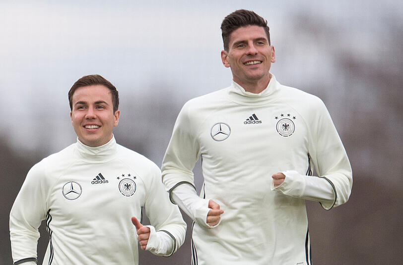 Die beiden Marios: Götze und Gomez.