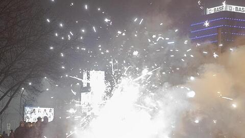 Ein Feuerwerk ist in Kirchberg aus dem Ruder gelaufen (Symbolbild).