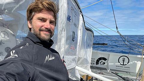 Der mittelalte Mann und das Meer: Bei der Vendée Globe war Boris Herrmann (40) auf sich alleine gestellt.