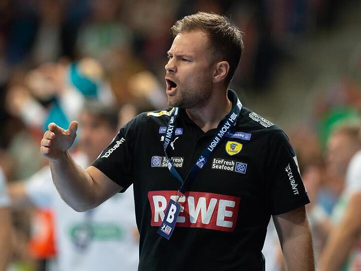 Mit den Rhein-Neckar Löwen in der Krise: Coach Kristjan Andresson.