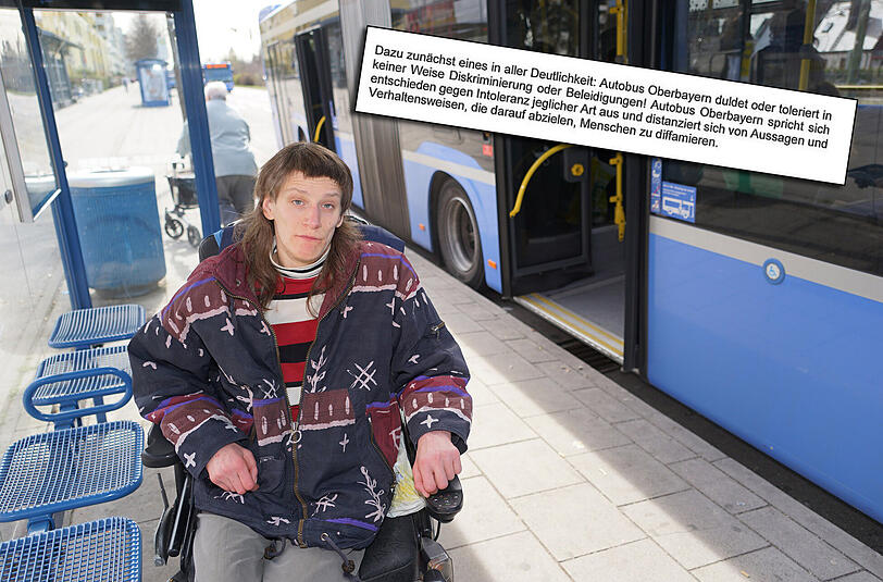 Diskriminierung wird nicht geduldet: Ein Auszug aus dem 2-seitigen Entschuldigungsschreiben, das Rollstuhlfahrerin Bernadette G. (37) erhalten hat.