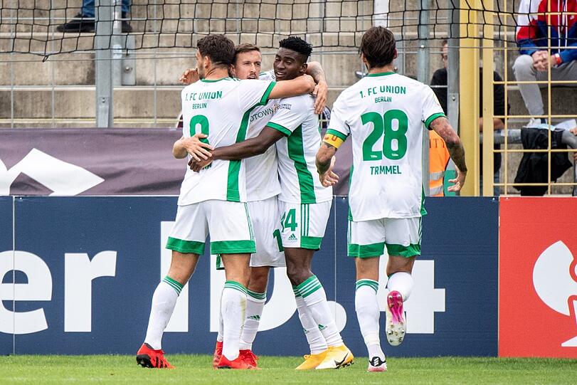 Gefeierter Siegtorschütze gegen Türkgücü: Max Kruse.