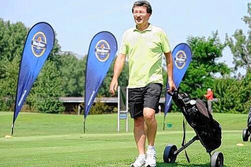 Unternehmer, Präsident und jetzt auch noch Sprecher der Zweitliga-Klubs: Viel Zeit zum Golfen bleibt Helmut Hack jetzt wohl nicht mehr.