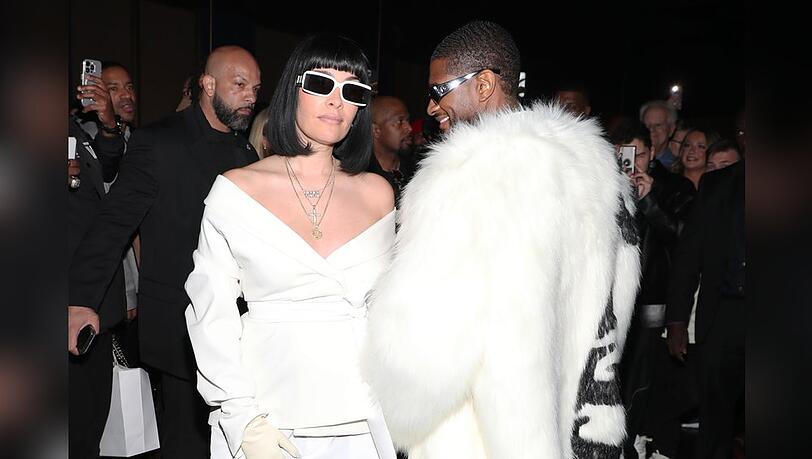 Haben Jennifer Goicoechea und Usher in diesen Outfits geheiratet?