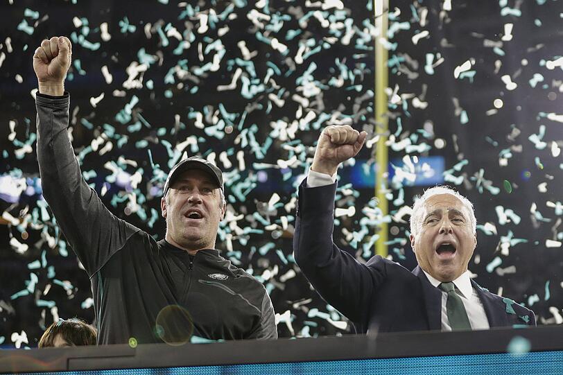 Momente für die Ewigkeit: Die Philadelphia Eagles gewinnen zum ersten Mal den Super Bowl.
