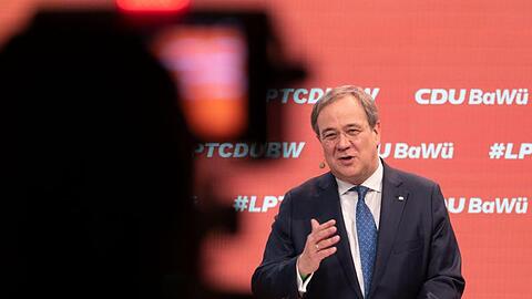 "Bei dieser Bundestagswahl geht es um die Richtung der Republik": Armin Laschet.