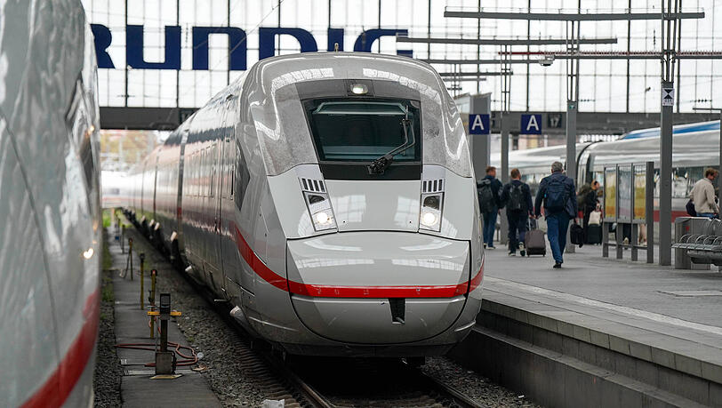 Ein ICE-Zug der Deutschen Bahn am Münchner Hauptbahnhof: Ab 14. Dezember gilt der neue DB-Fahrplan.