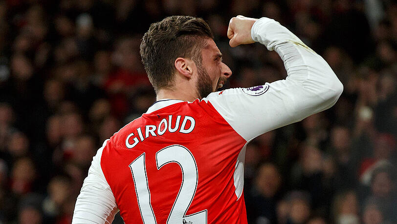 Schoss das Siegtor für Arsenal London: Oliver Giroud. Schoss das Siegtor für Arsenal London: Oliver Giroud.