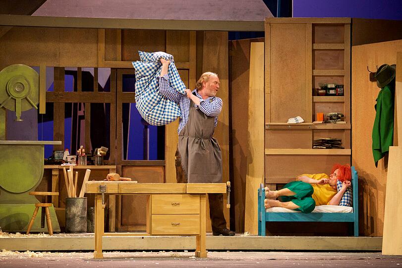 Franz Wittenbrinks "Pumuckl"-Musical im Gärtnerplatztheater.