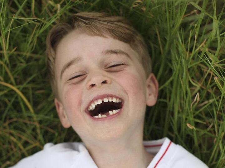 Hat gut lachen: Prinz George feiert am 22. Juli seinen sechsten Geburtstag.