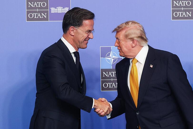NATO-Generalsekretär Mark Rutte gab sich im Juli 2026 ganz diplomatisch. NATO-Generalsekretär Mark Rutte gab sich im Juli 2026 ganz diplomatisch.