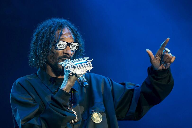 Unter anderem ist auch Snoop Dog aufgetreten.