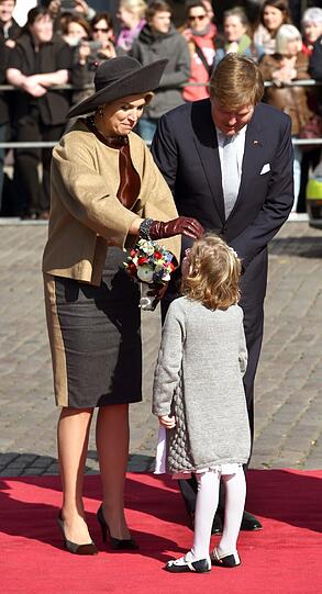 Königin Máxima und König Willem-Alexander der Niederlande in Lübeck