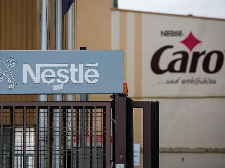 Blick auf das Caro-Kaffee-Werk von Nestlé. Foto: Christoph Schmidt/Archiv