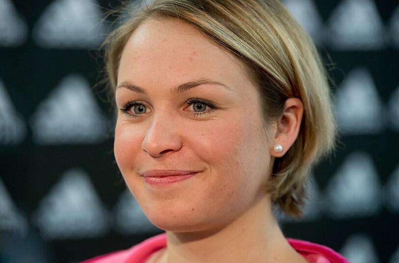 Ex-Biathletin, nun werdende Mutter: Magdalena Neuner.