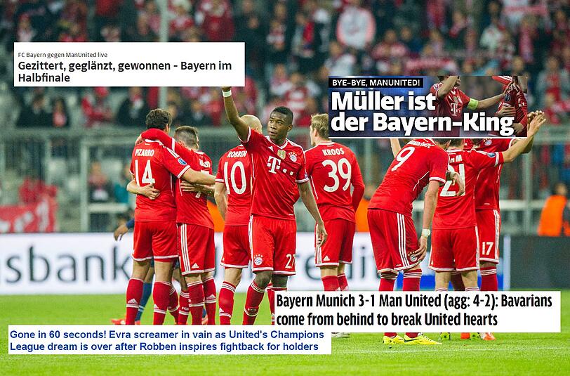 Pressestimmen zum Champions-League-Viertelfinale.