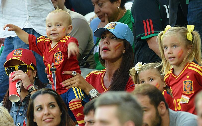 FC Bayern: Die Ehefrau von Bayern-Torwart Pepe Reina: Yolanda Ruiz.
