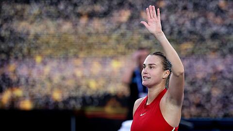 Steht bei den Australian Open im Achtelfinale: Aryna Sabalenka.