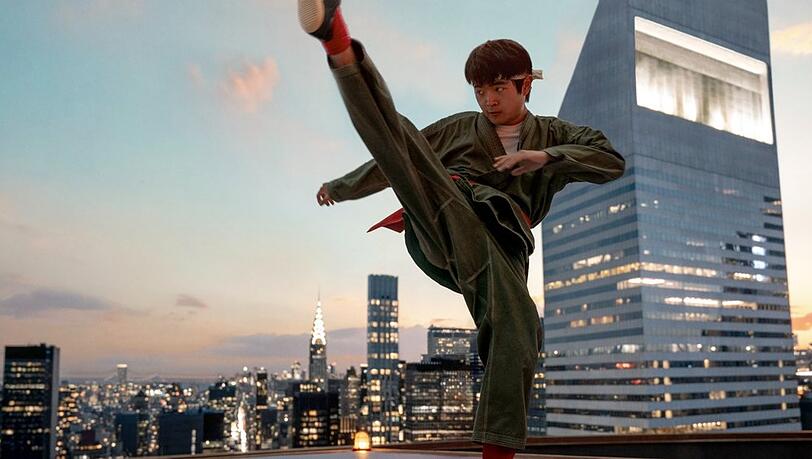 Kung-Fu-Wunderkind Li Fong (Ben Wang) in "Karate Kid: Legends".