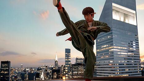 Kung-Fu-Wunderkind Li Fong (Ben Wang) in "Karate Kid: Legends".