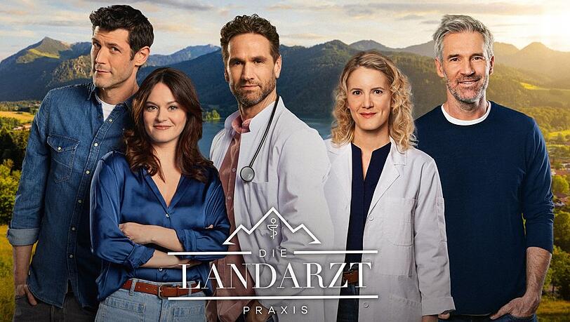 Michael Raphael Klein, Diane Willems und Oliver Franck spielen wieder bei der "Landarztpraxis", Juliane Fisch und Ben Braun (v.l.n.r.) sind neu dabei. Michael Raphael Klein, Diane Willems und Oliver Franck spielen wieder bei der "Landarztpraxis", Juliane Fisch und Ben Braun (v.l.n.r.) sind neu dabei.