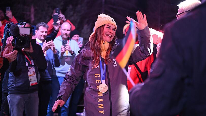 Vier Jahre nach der Entt&auml;uschung von Peking freute sich Taubitz &uuml;ber die ersehnte Goldmedaille.