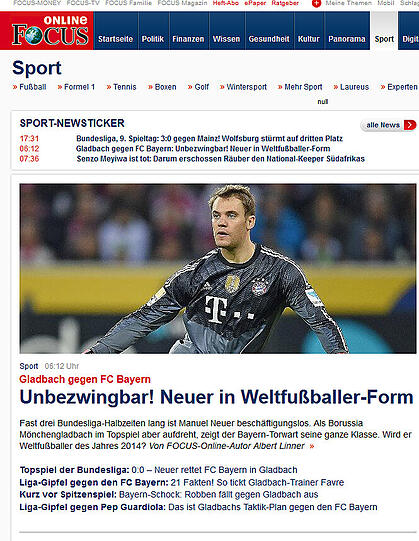 Die Pressestimmen zum Spiel.