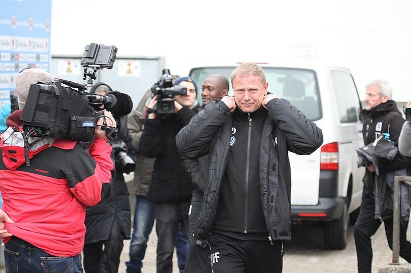 Vorstellung und Trainingseinheit: Tag 1 für Torsten Fröhling als neuer Cheftrainer der Löwen. Die Bilder.