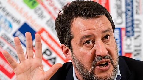 Vize-Regierungschef in Italien: Matteo Salvini.