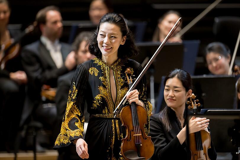 Die Geigerin Clara-Jumi Kang.