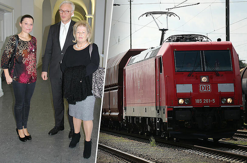 Brigitte Jais (r.) mit ihrer Tochter Michaela Hornog und ihrem Anwalt Matthias Möller-Meinecke.