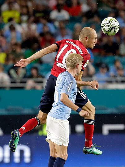 Wieder nix - die Bilder vom zweiten Spiel auf der USA-Reise der Bayern gegen Manchester City.