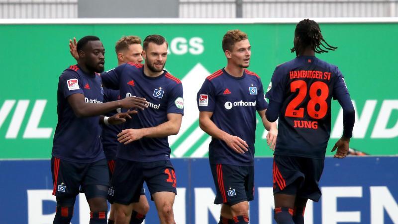 Der HSV feierte einen knappen Auswärtssieg in Fürth. Der HSV feierte einen knappen Auswärtssieg in Fürth.