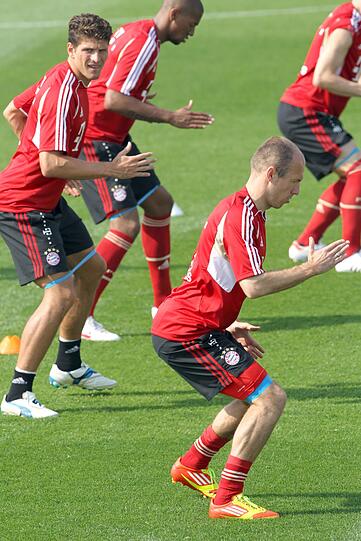 Gierig, willig - und heiß auf Erfolg gehen die Bayern am Montag aus dem Trainingslager in Doha.
