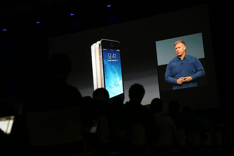 Außerdem stellte Apple ein neues Spitzenmodell vor, das iPhone 5S.