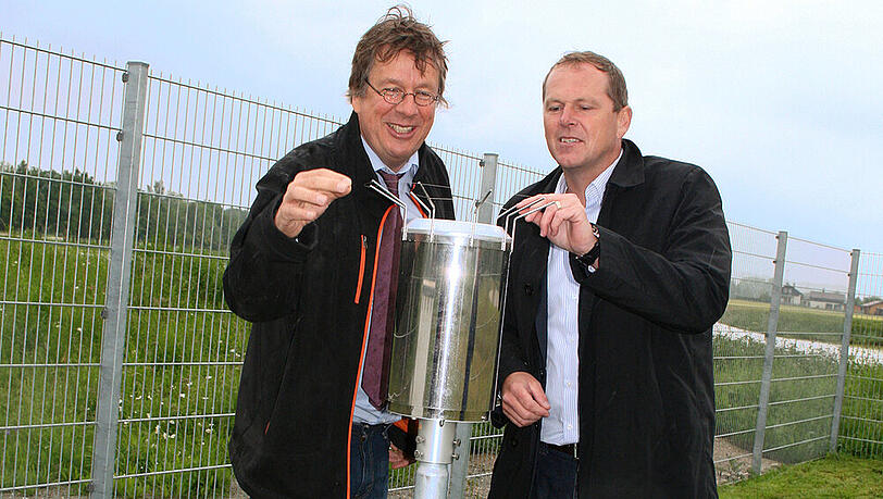 Jörg Kachelmann mit Golfresort-Chef Volker Schwartz Jörg Kachelmann mit Golfresort-Chef Volker Schwartz