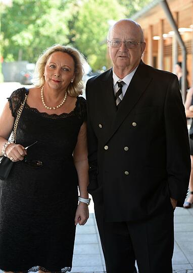 Alois Hartl mit Frau Gabriele