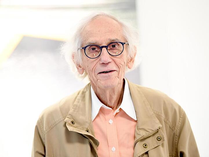 Die Ausstellung im Pariser Centre Pompidou hat Christo noch mit vorbereitet.