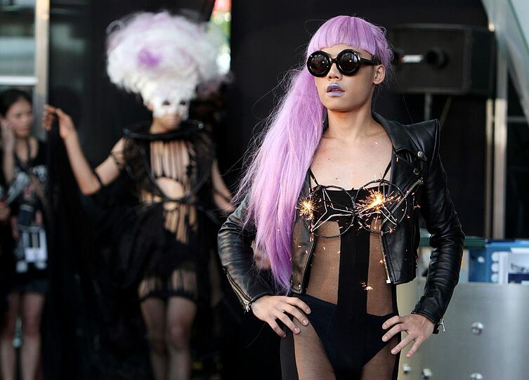 "Lady Gaga Day" in Tawian: Schräge Fans huldigen der Mode-Ikone mit Look-Alike-Kreationen. Die Bilder