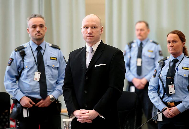 Tötete 77 Menschen und wurde dafür zu 21 Jahren Gefängnis verurteilt: Anders Behring Breivik