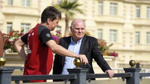 Besuchte den FC Bayern 2017 in Katar: Präsident Uli Hoeneß.