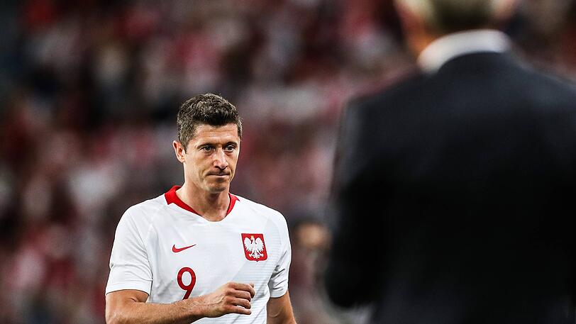 Robert Lewandowski ist während der WM zum Schweigen verdonnert.