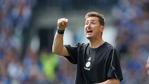 Miroslav Klose will eine Reaktion seiner Mannschaft sehen. (Archivbild)