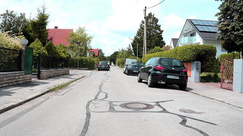 Bald eine Fahrradzone? Die Ickelsamerstraße in Trudering.
