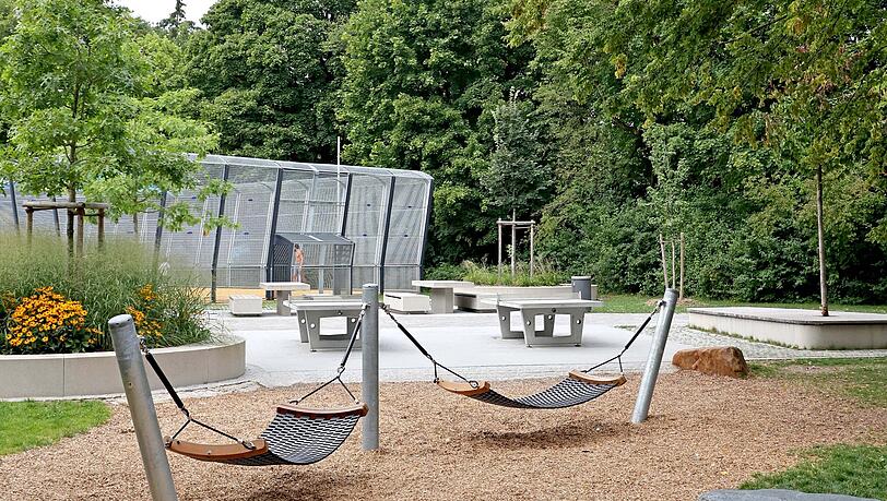 In Berg am Laim beim Innsbrucker Ring ist jetzt ein neuer Park fertig geworden.