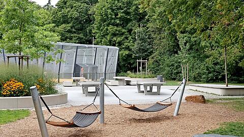 In Berg am Laim beim Innsbrucker Ring ist jetzt ein neuer Park fertig geworden.