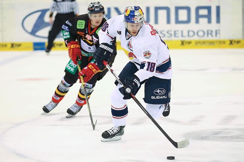 "Das Kribbeln ist da &ndash; größer als sonst&ldquo;, sagt EHC-Star Tobias Wörle vor den Playoffs.